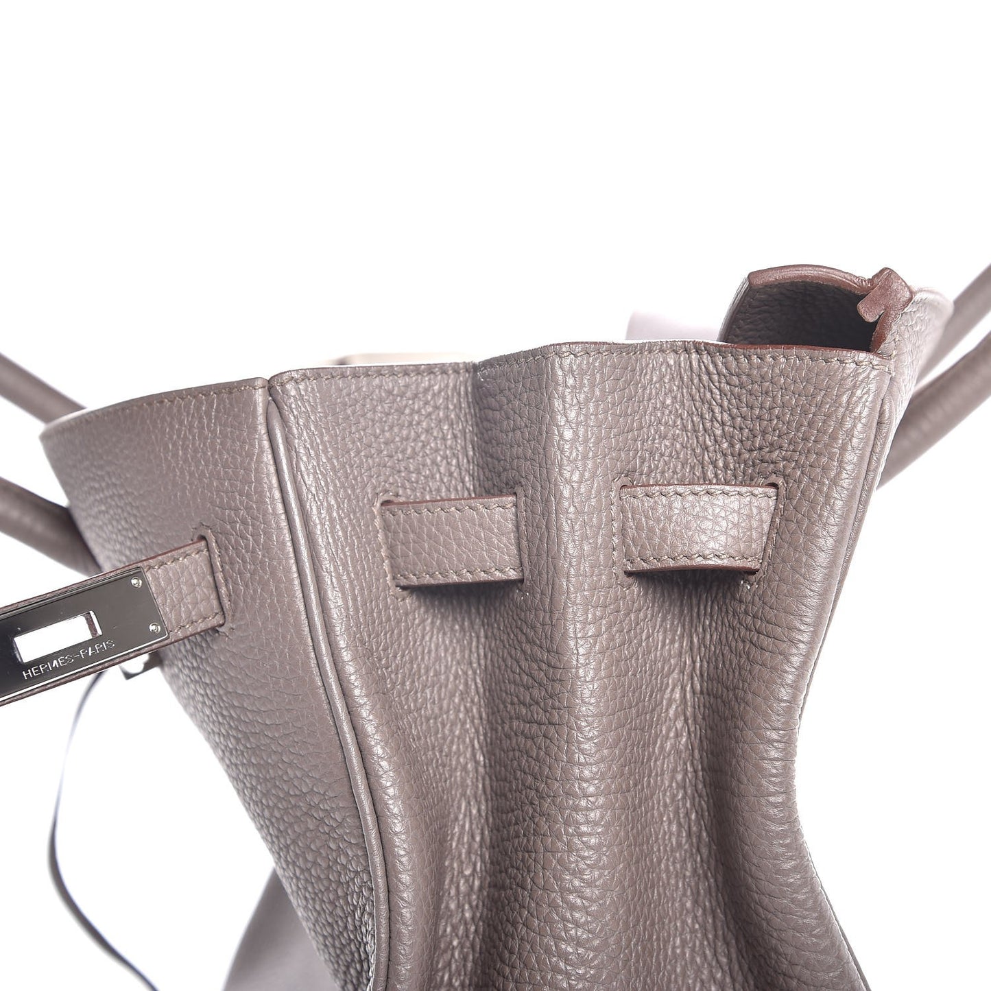 Togo Horeshoe Birkin 35 Etain Gris Perle