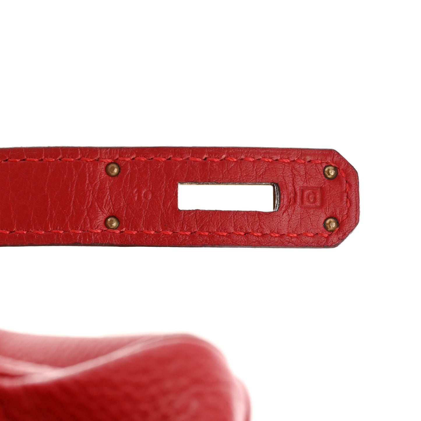 Taurillon Clemence Birkin 35 Rouge Vif