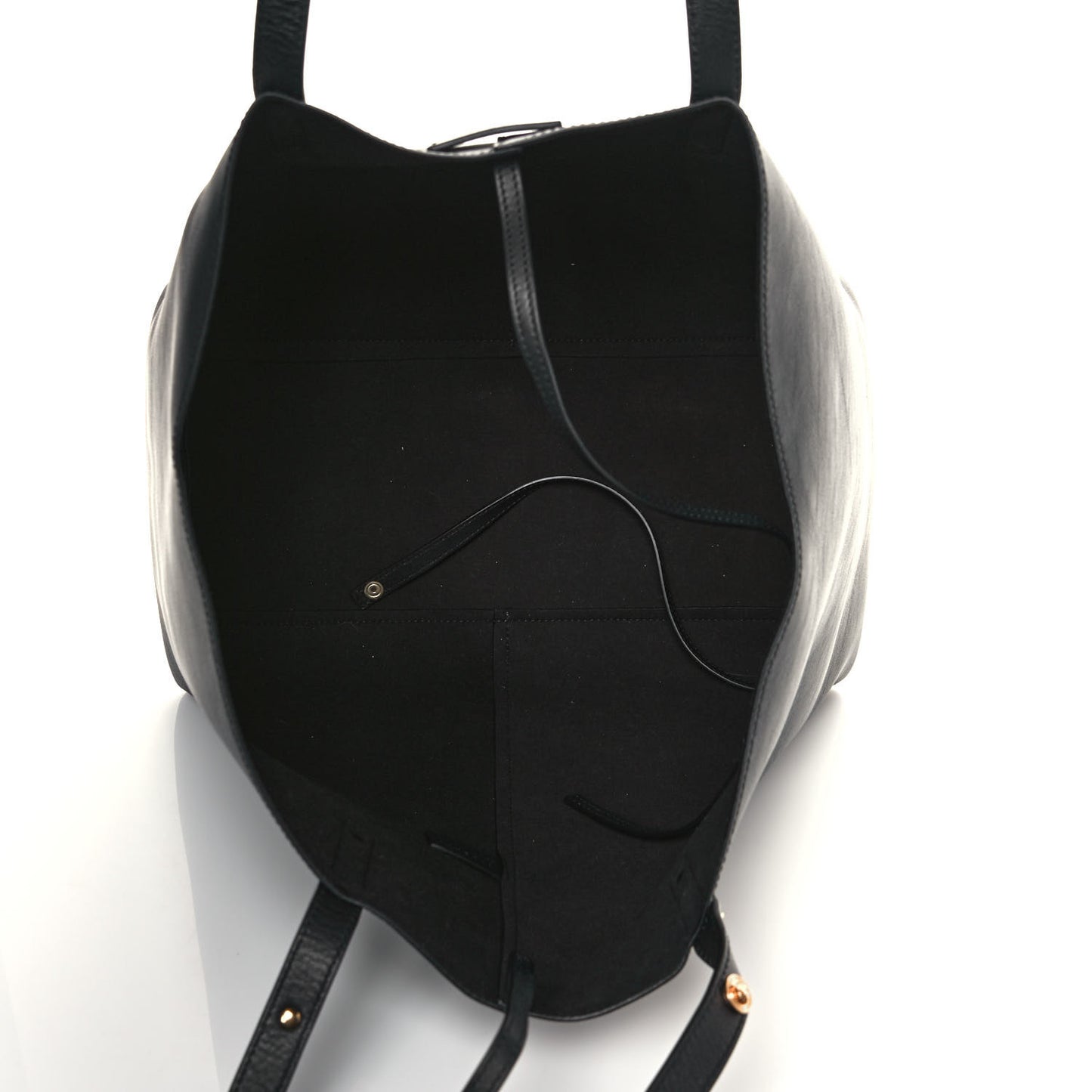 Calfskin Palazzo Tote Black