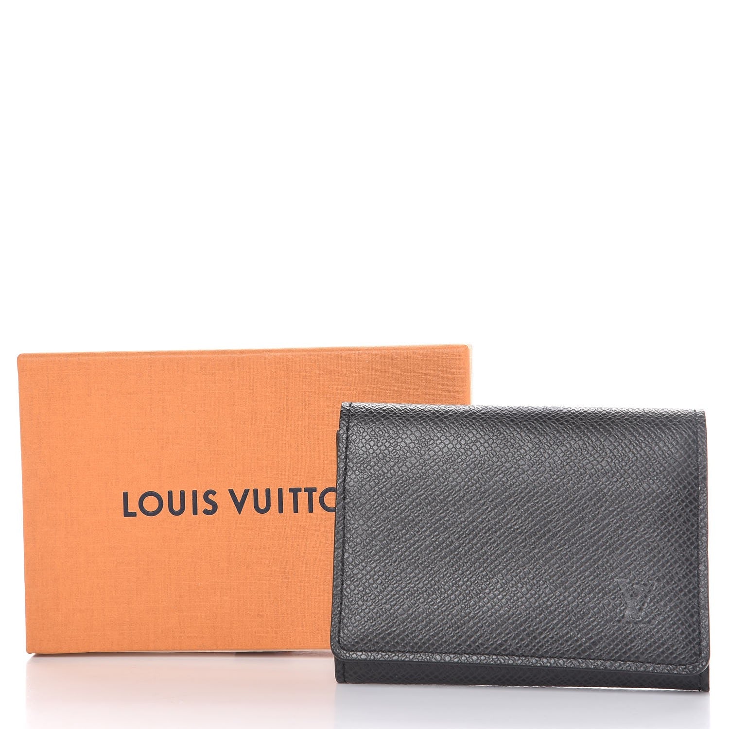 Louis Vuitton Taiga Enveloppe Carte De Visite Ardoise 7 of 7