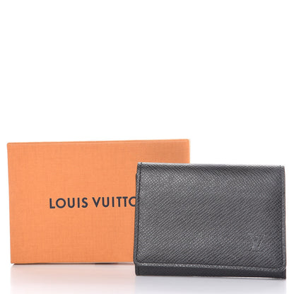 Louis Vuitton Taiga Enveloppe Carte De Visite Ardoise 7 of 7