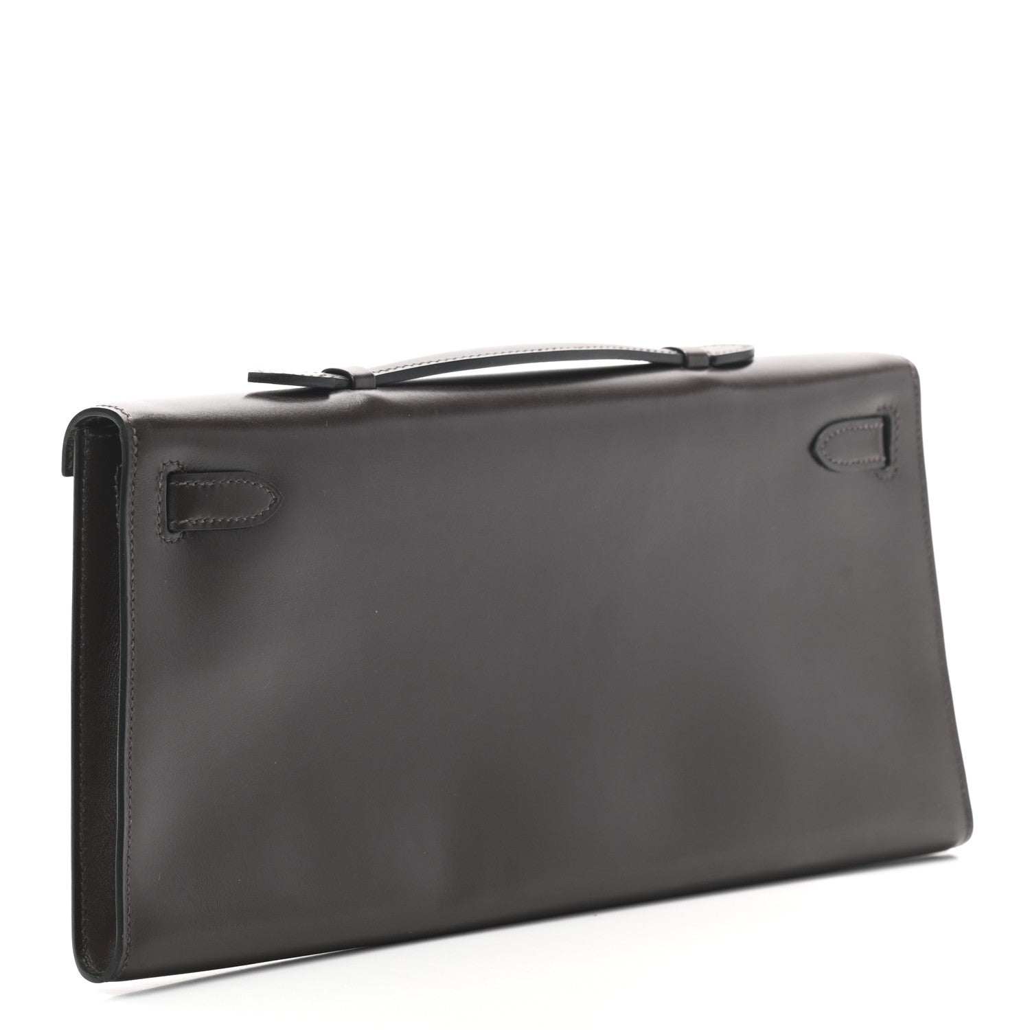Hermes Swift Kelly Longue Pochette Chocolate 3 of 6