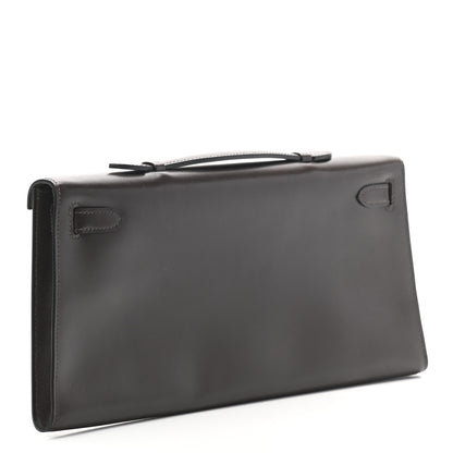 Hermes Swift Kelly Longue Pochette Chocolate 3 of 6