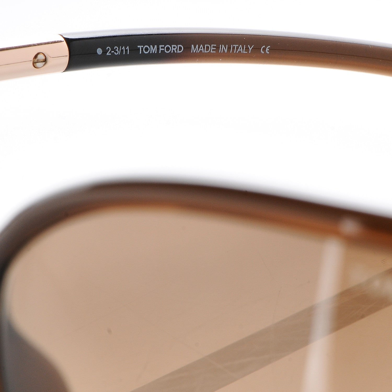 Tom Ford Raquel Sunglasses TF76 Dark Brown 6 of 8