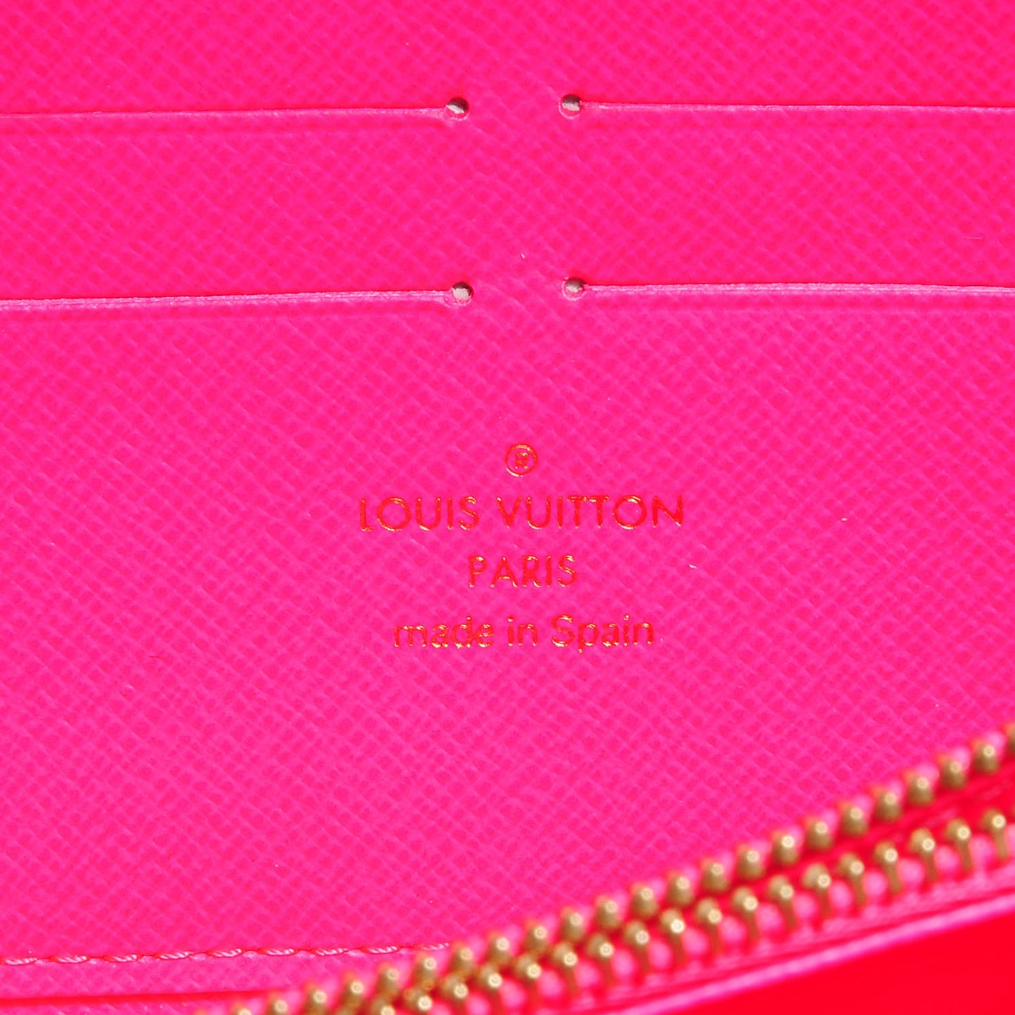 Monogram Graffiti Zippy Wallet Fuchsia