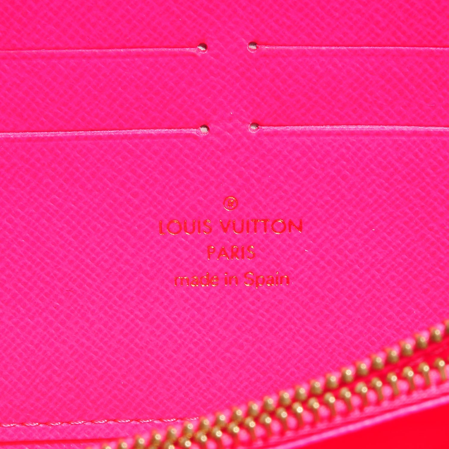 Louis Vuitton Monogram Graffiti Zippy Wallet Fuchsia 7 of 8