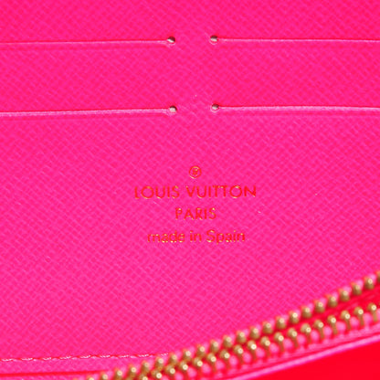 Louis Vuitton Monogram Graffiti Zippy Wallet Fuchsia 7 of 8