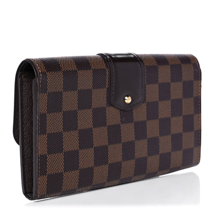 Louis Vuitton Damier Ebene Sistina Wallet 2 of 9