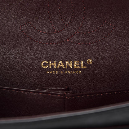 Chanel Aged Calfskin Lucky Charms 2.55 Reissue 224 Flap Black 14 of 17