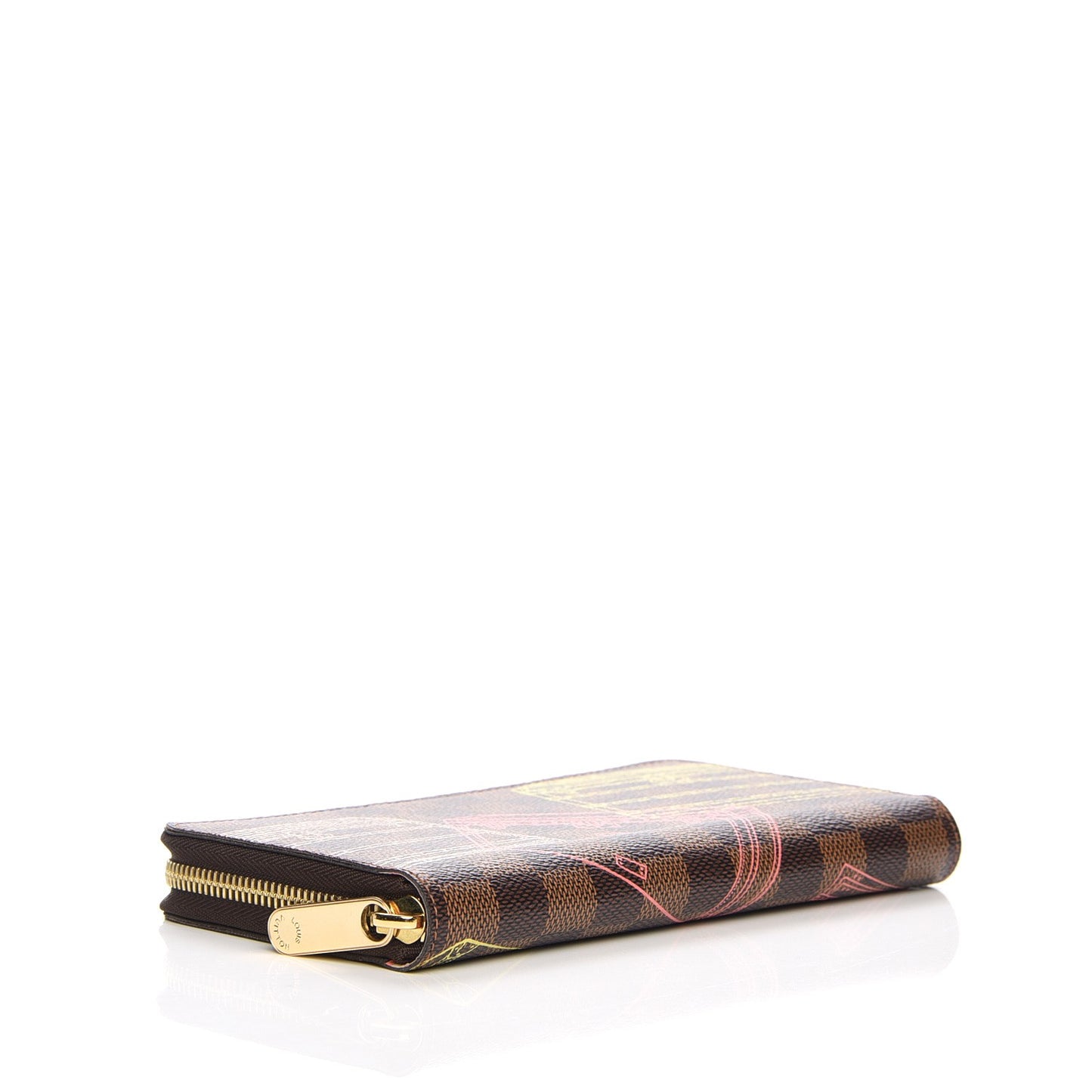 Damier Ebene 2014 Christmas Animation Zippy Wallet