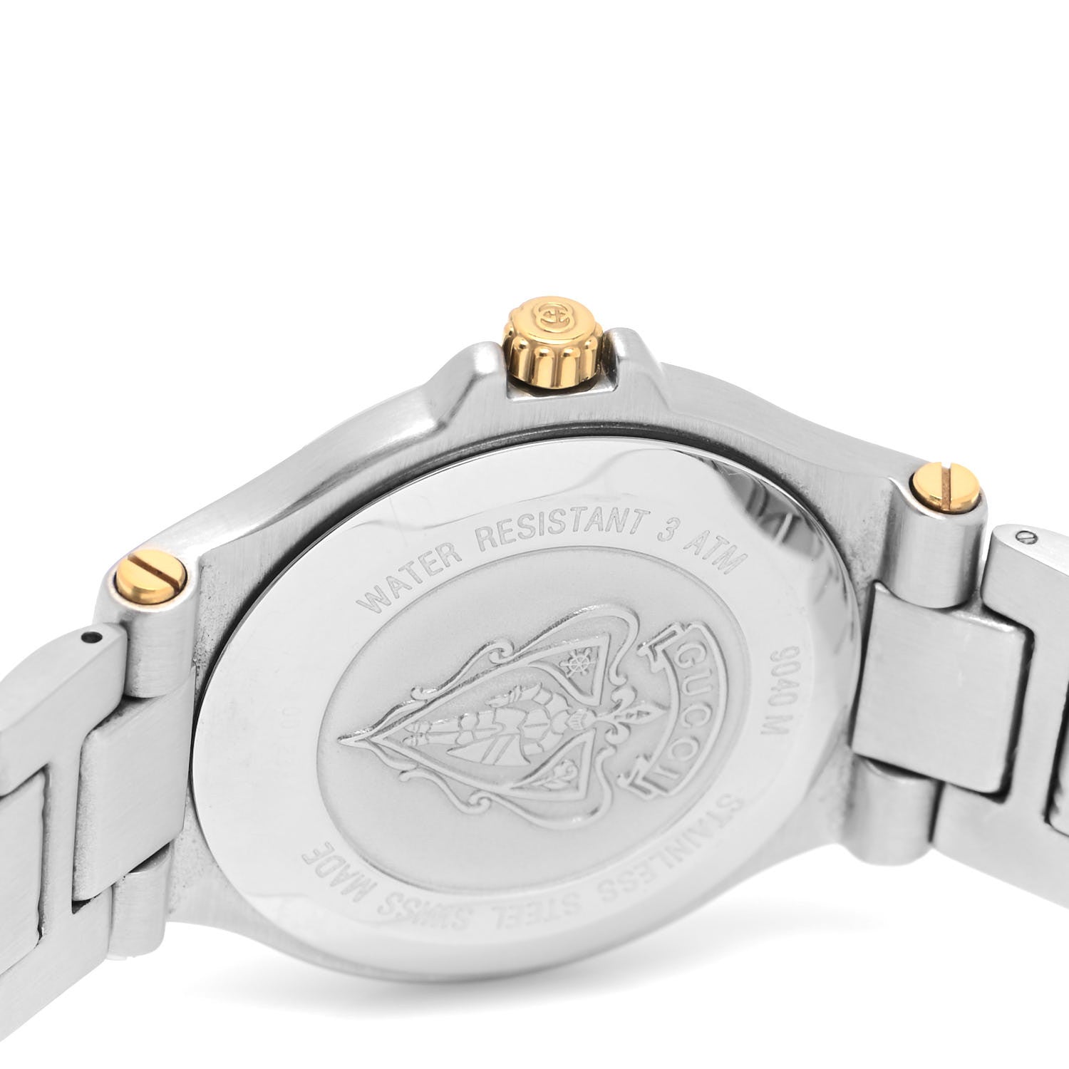 Gucci Stainless Steel 35mm 9040M Quartz Watch Gold 4 of 4