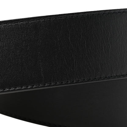 Gucci Moon Calfskin Pearl Double G 40mm Belt 85 34 Black Cream 7 of 7