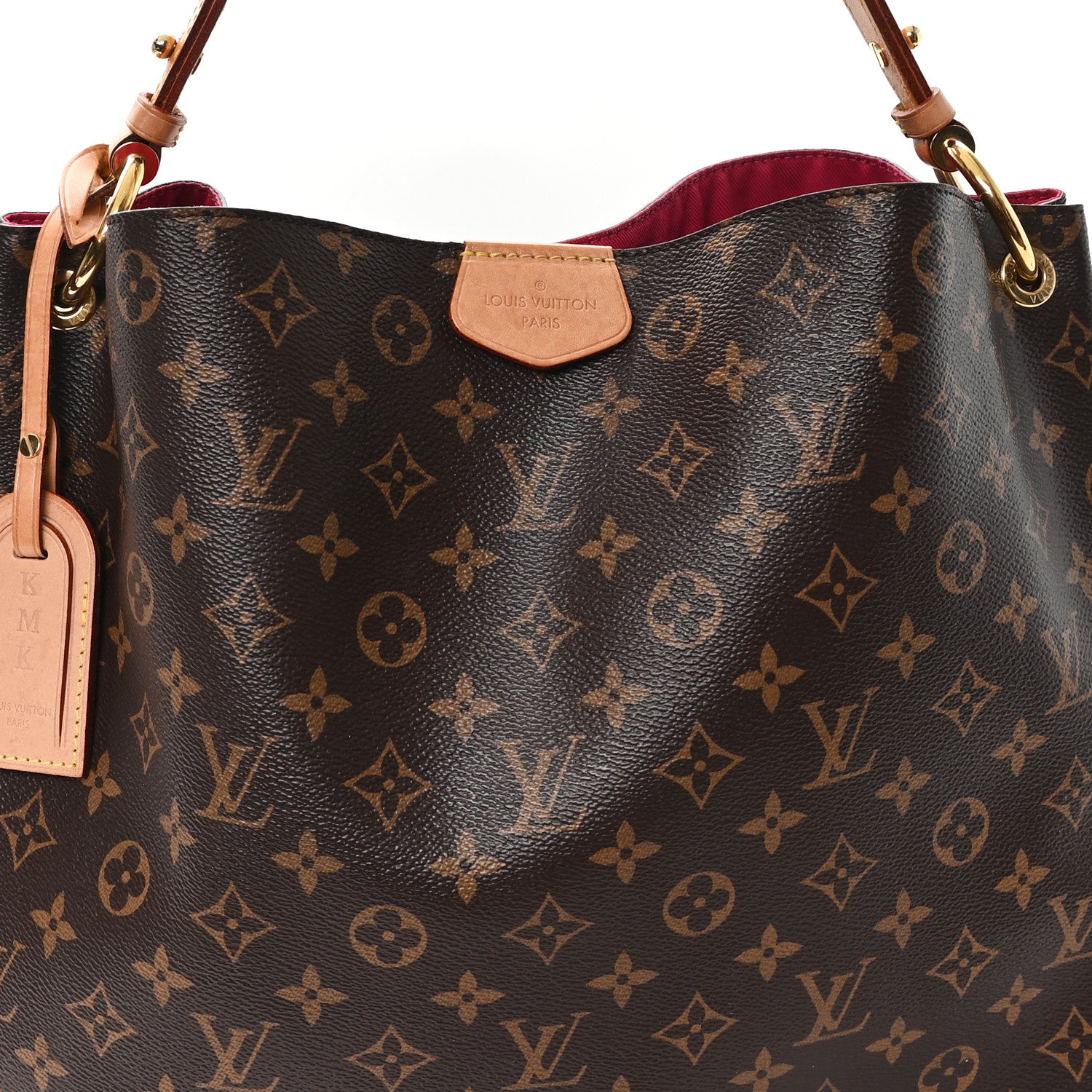 Louis Vuitton Monogram Graceful MM Pivoine 6 of 9