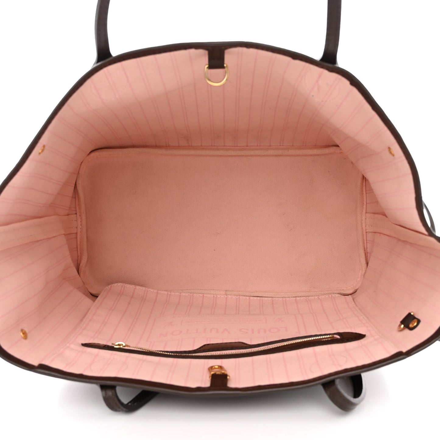 Damier Ebene Neo Neverfull MM Rose Ballerine