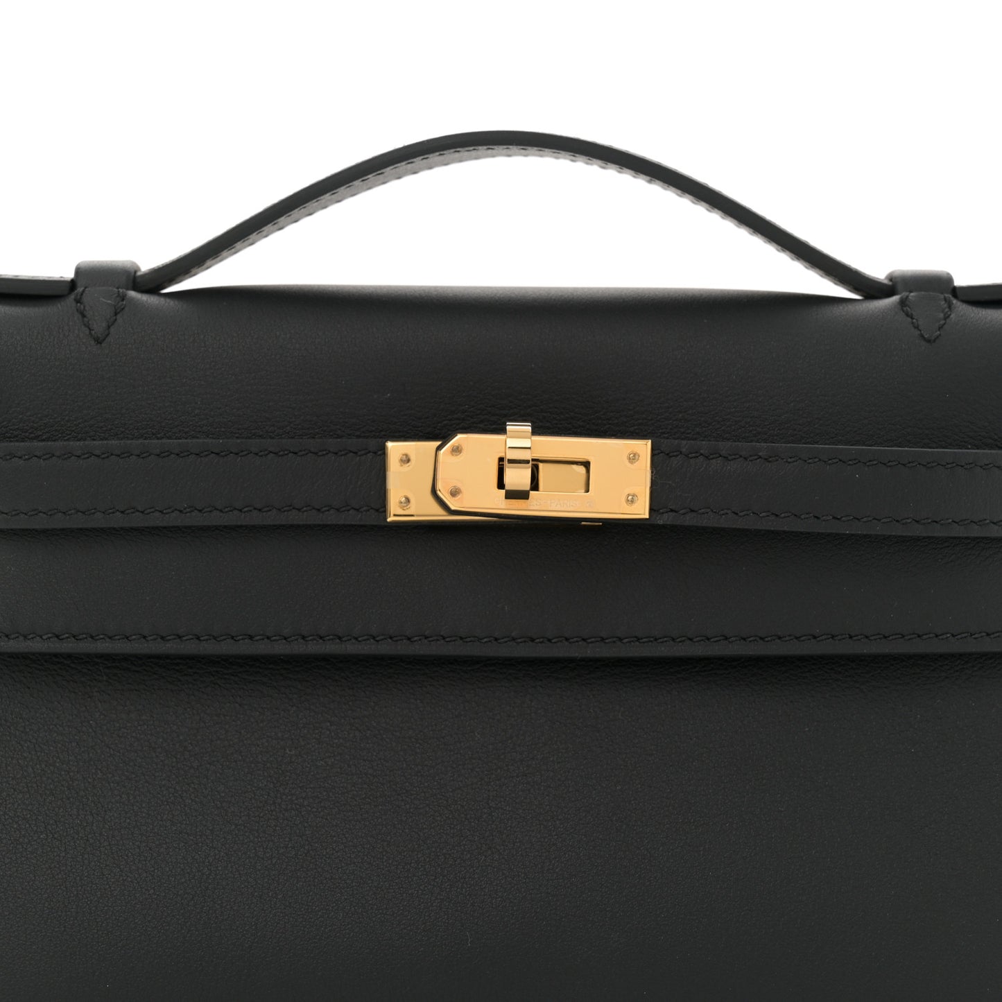 Swift Kelly Pochette Clutch Black
