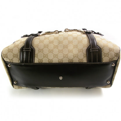 Gucci Monogram 85th Anniversary Boston Tote Brown 4 of 10