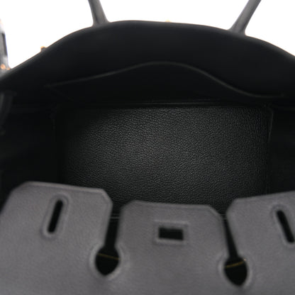 Hermes Togo Birkin 25 Black 5 of 11