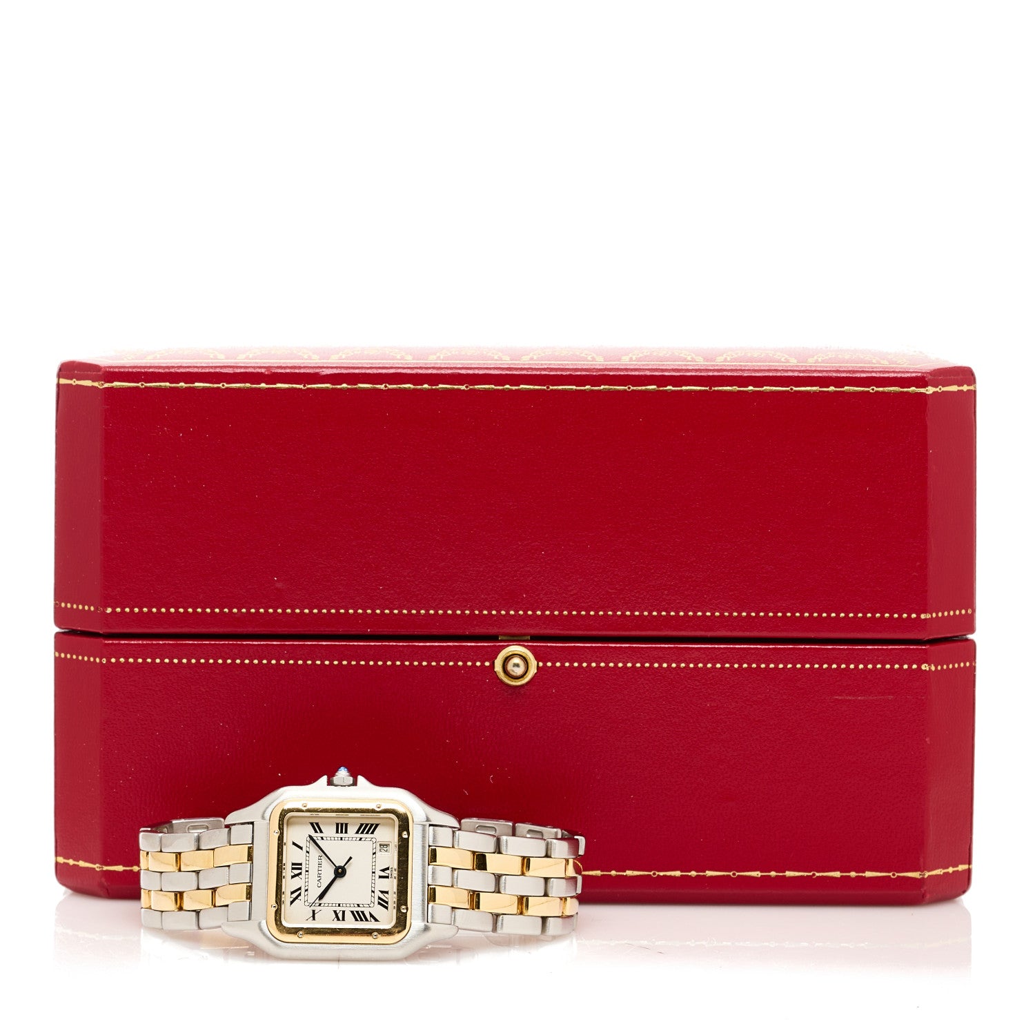 Cartier Stainless Steel 18K Yellow Gold 27mm Panthere Quartz Watch 5 of 5