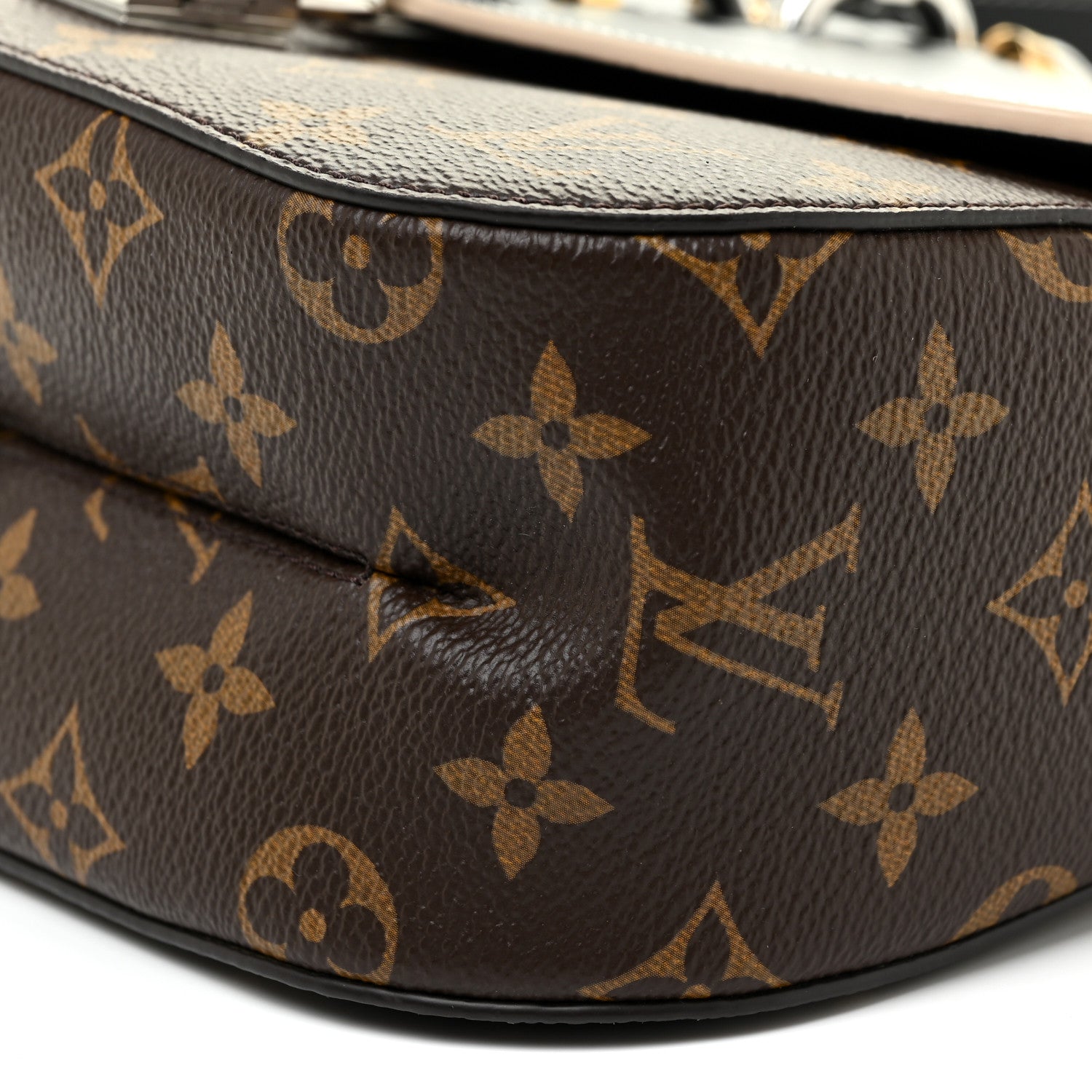 Louis Vuitton Calfskin Monogram Chain It Bag PM Black 9 of 10