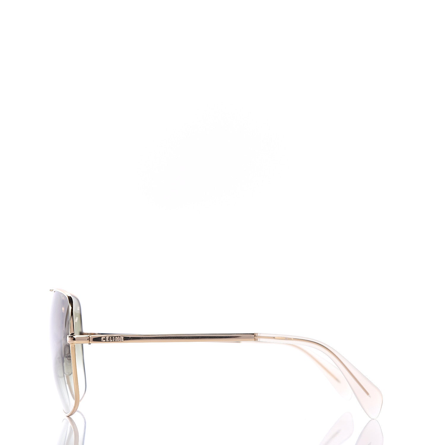 Celine Metal Sunglasses CL 41808/S Gold 4 of 7