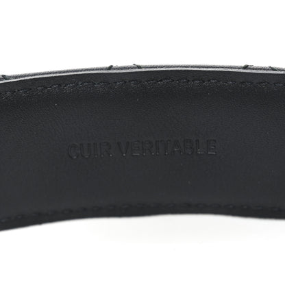 Chanel Calfskin Quilted CC Chain Belt 80 32 Black 7 of 7