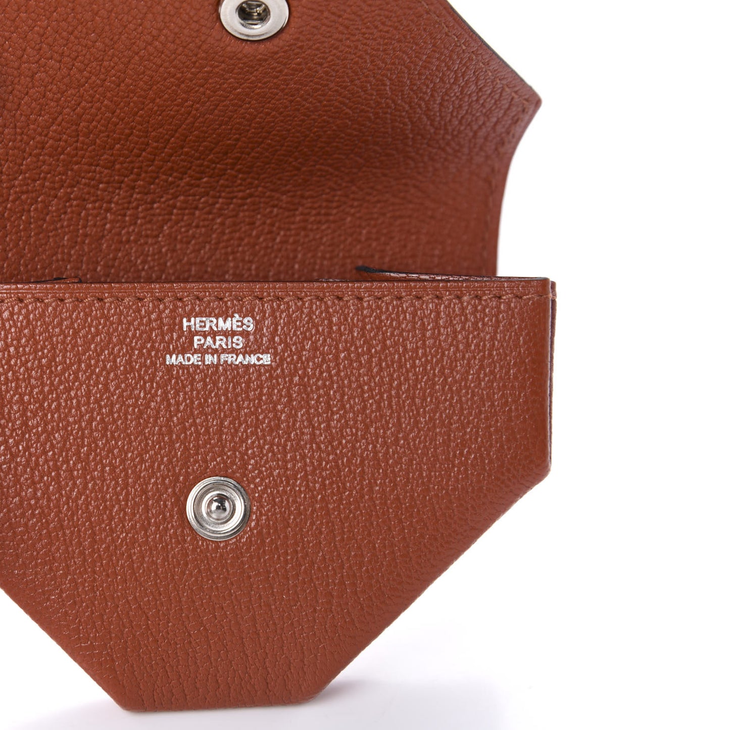 Chevre Mysore Le 24 Coin Purse Cuivre