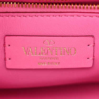 Valentino Garavani Nappa Medium Roman Stud Shoulder Bag Feminine Pink 6 of 9