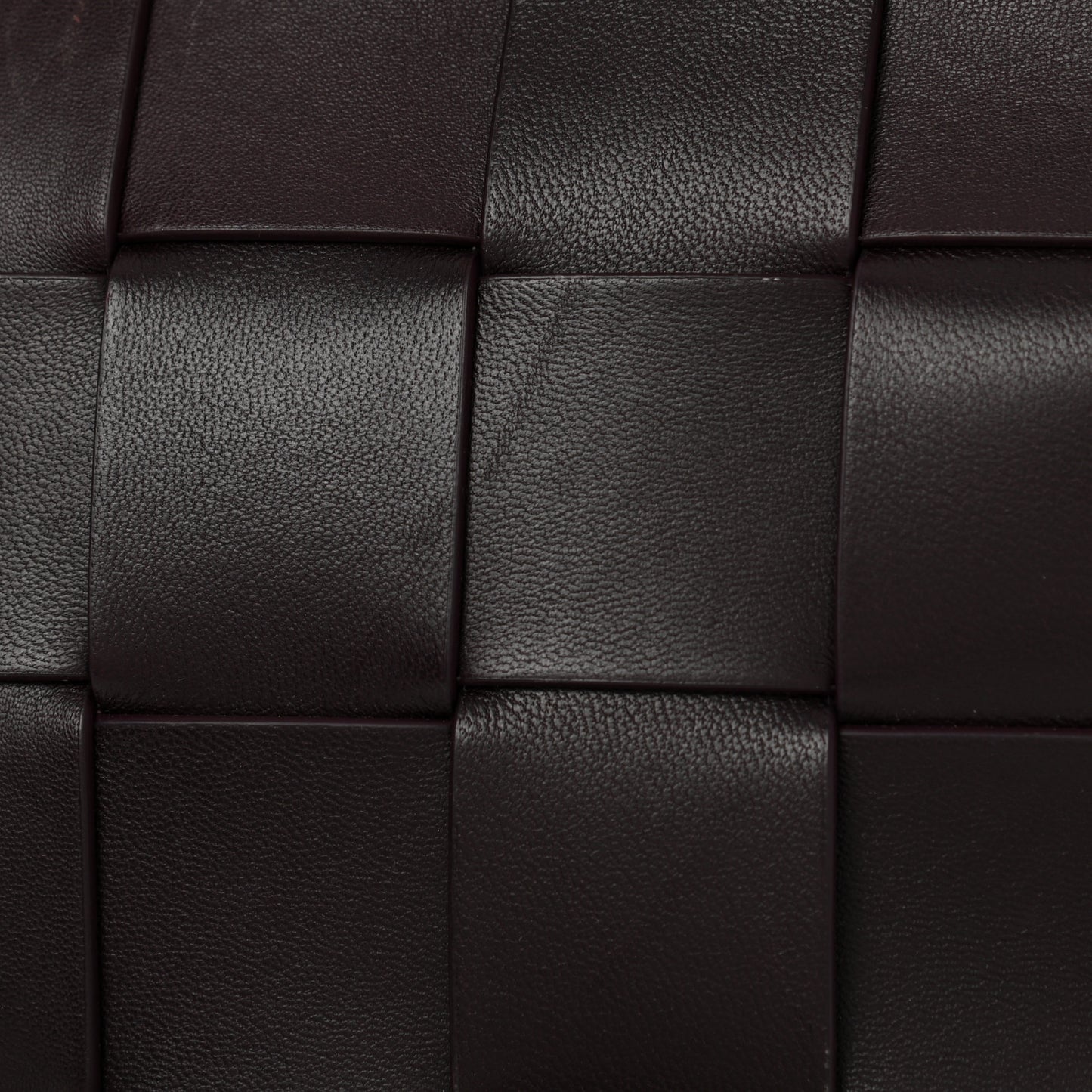 Nappa Intrecciato The Snap Clutch Grape