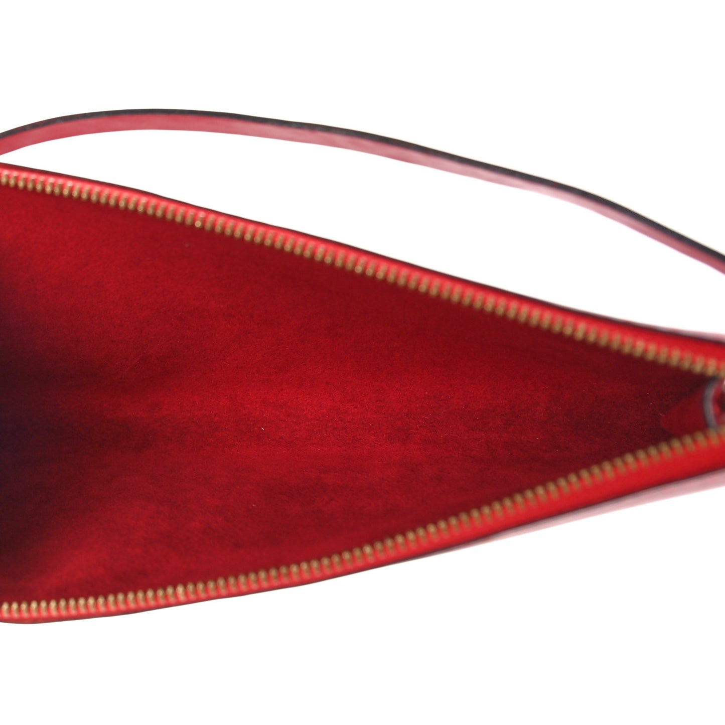 Epi Pochette Accessories 24 Castillan Red