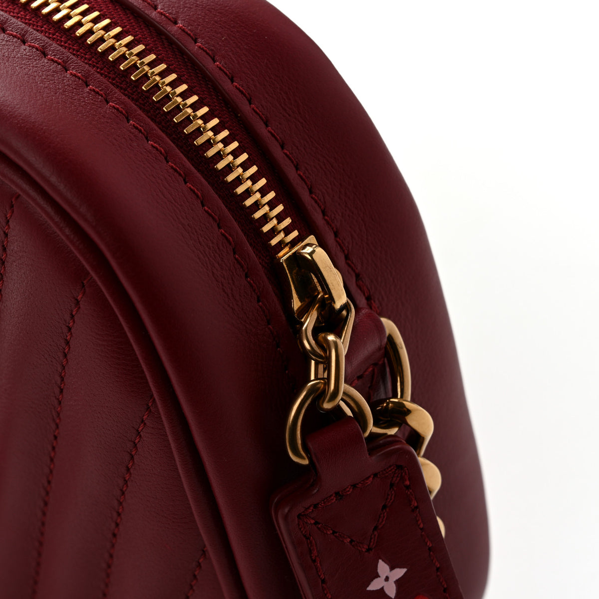 Calfskin New Wave Camera Bag Red
