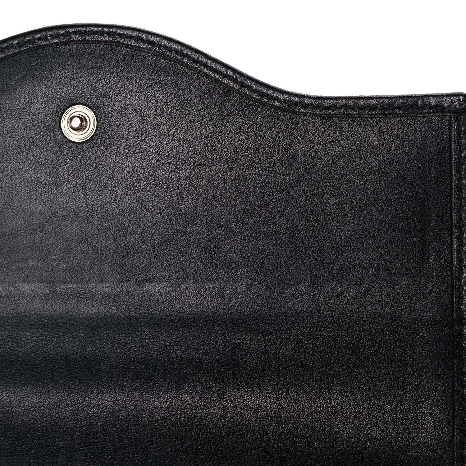 Gucci Guccissima Sukey Continental Wallet Continental Wallet Black 11 of 12