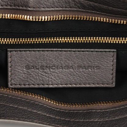 Balenciaga Pearlescent Goatskin Classic Gold Hardware City Bronze 6 of 7