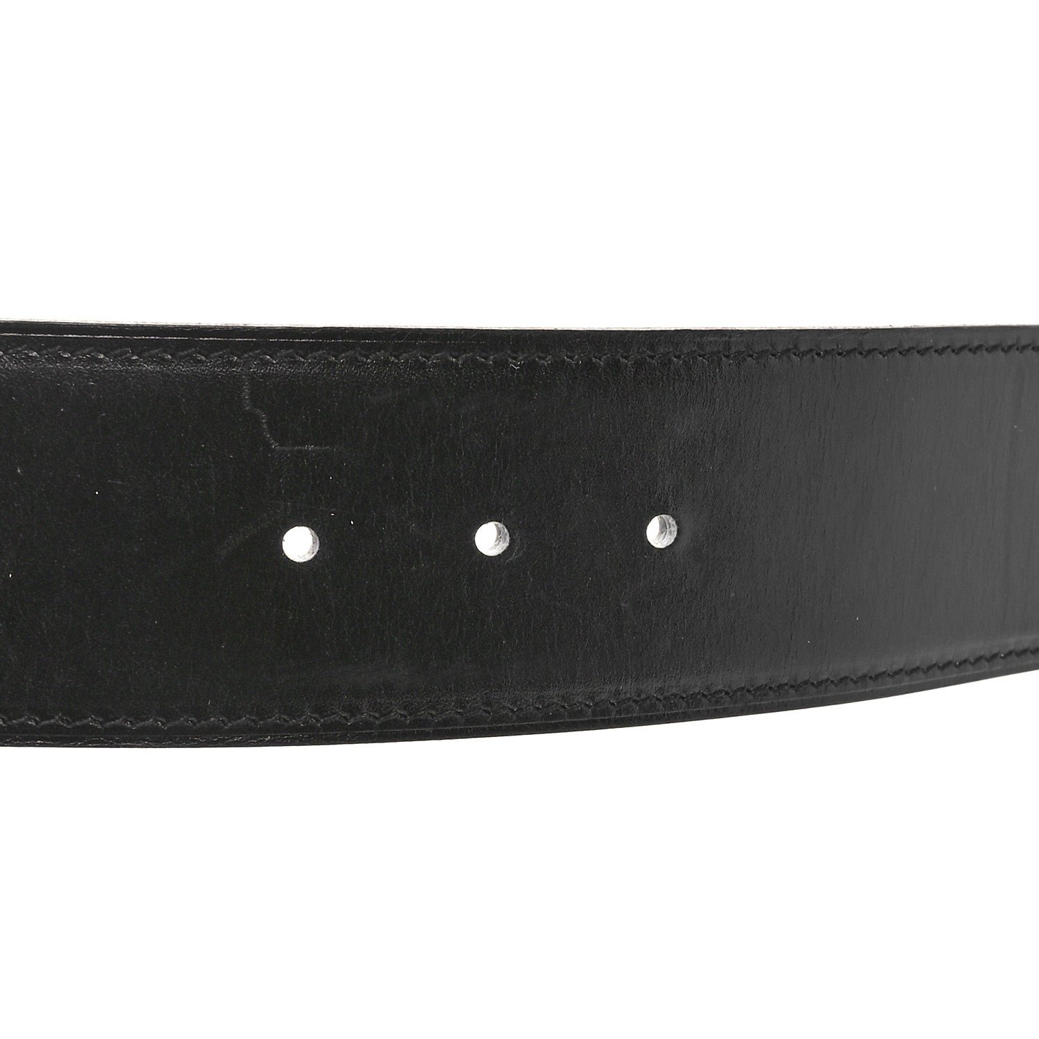 Hermes Box Chamonix 42mm Constance Belt 80 32 Black Gold 3 of 5