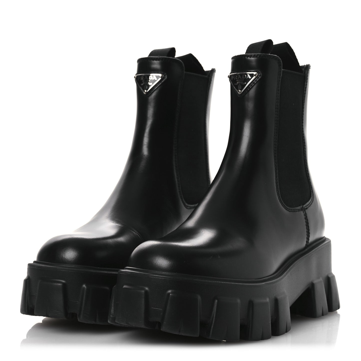 Spazzolato Rois Triangle Monolith Chelsea 55mm Boots 36 Black