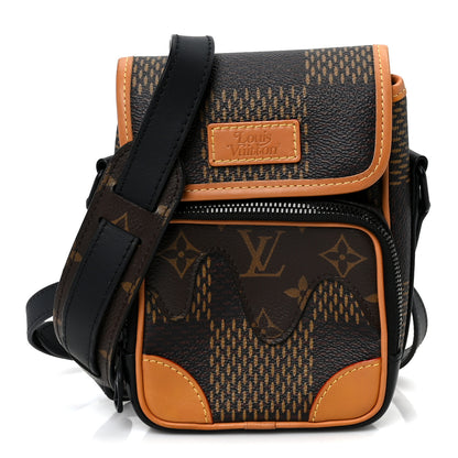 Louis Vuitton X NIGO Giant Damier Ebene Monogram Nano Amazone Messenger 1 of 9