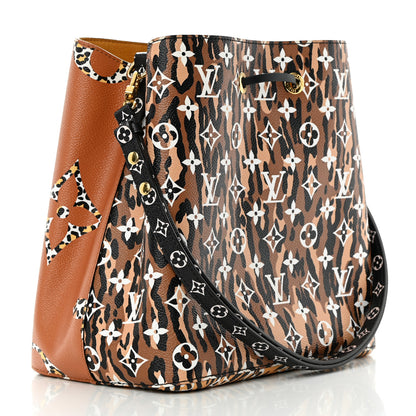 Louis Vuitton Monogram Giant Jungle NéoNoé Caramel 3 of 14