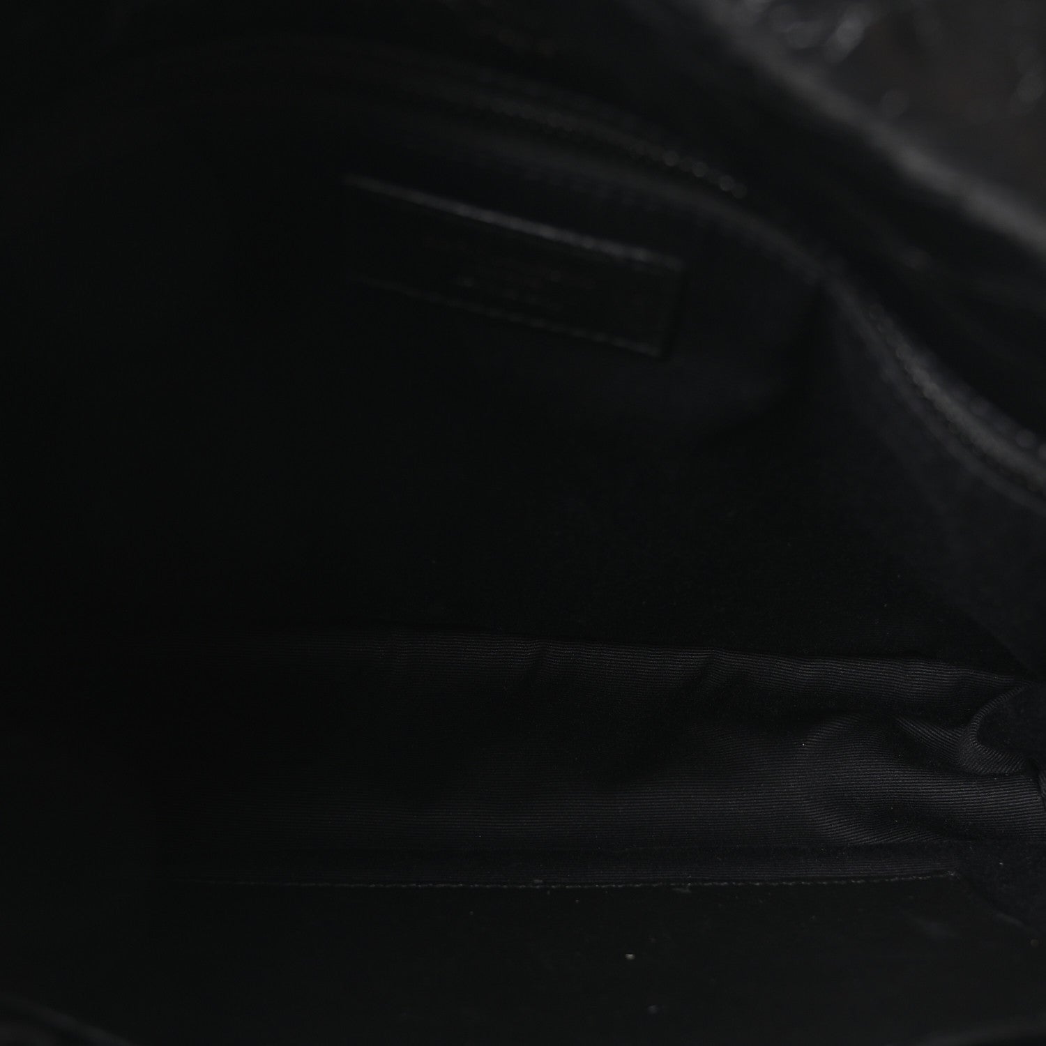 Saint Laurent Crinkled Calfskin Matelasse Monogram Medium Niki Chain Satchel Black 5 of 10