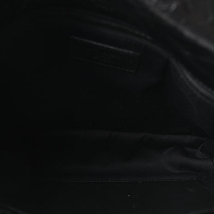 Saint Laurent Crinkled Calfskin Matelasse Monogram Medium Niki Chain Satchel Black 5 of 10
