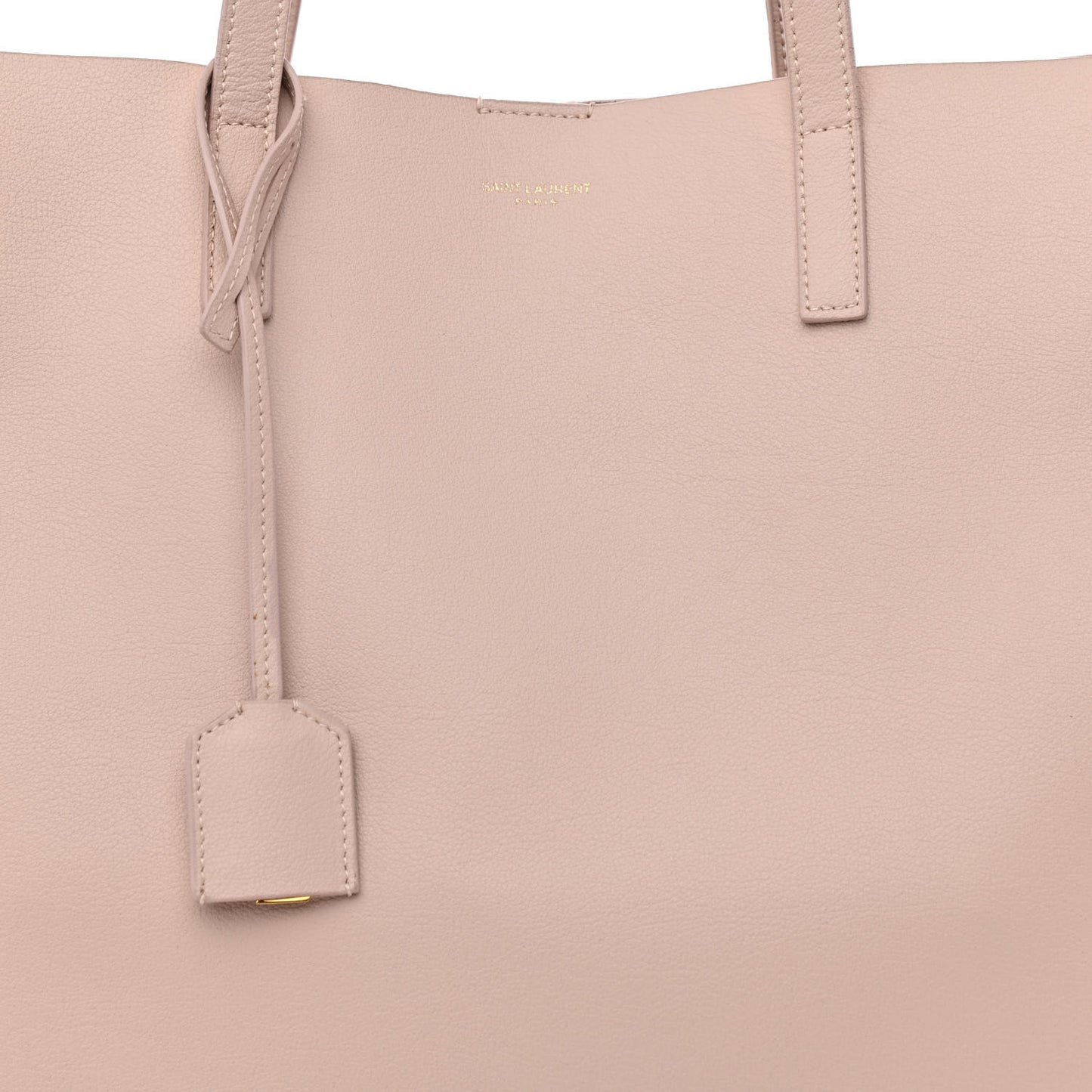 Calfskin Large Shopping Tote Pale Blush