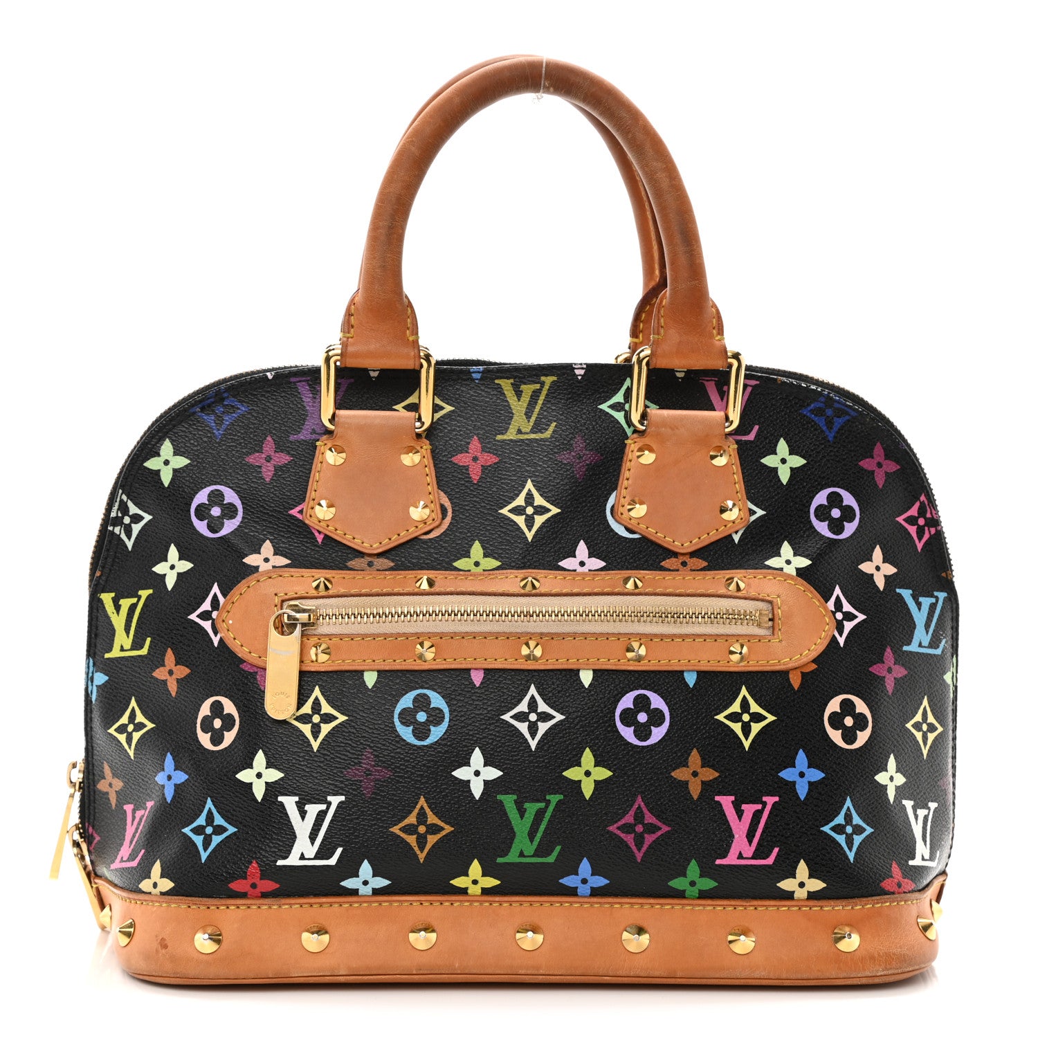 Louis Vuitton Monogram Multicolor Alma Black 1 of 24