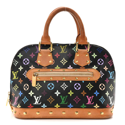 Louis Vuitton Monogram Multicolor Alma Black 1 of 24