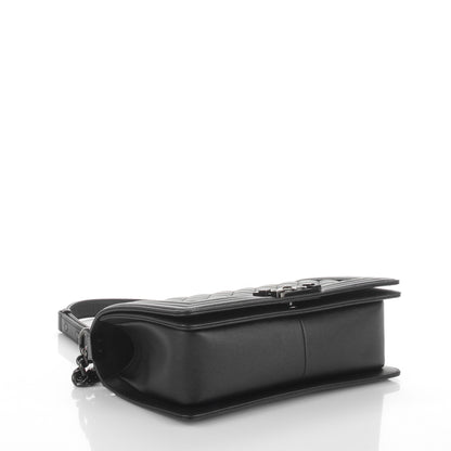 Chanel Caviar Quilted Medium Boy Flap So Black 4 of 7