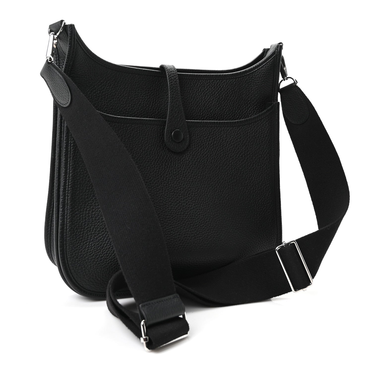 Hermes Taurillon Clemence Evelyne III PM Black 2 of 9