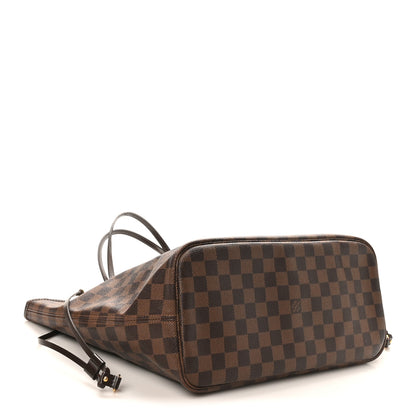 Louis Vuitton Damier Ebene Neo Neverfull MM Rose Ballerine 4 of 10
