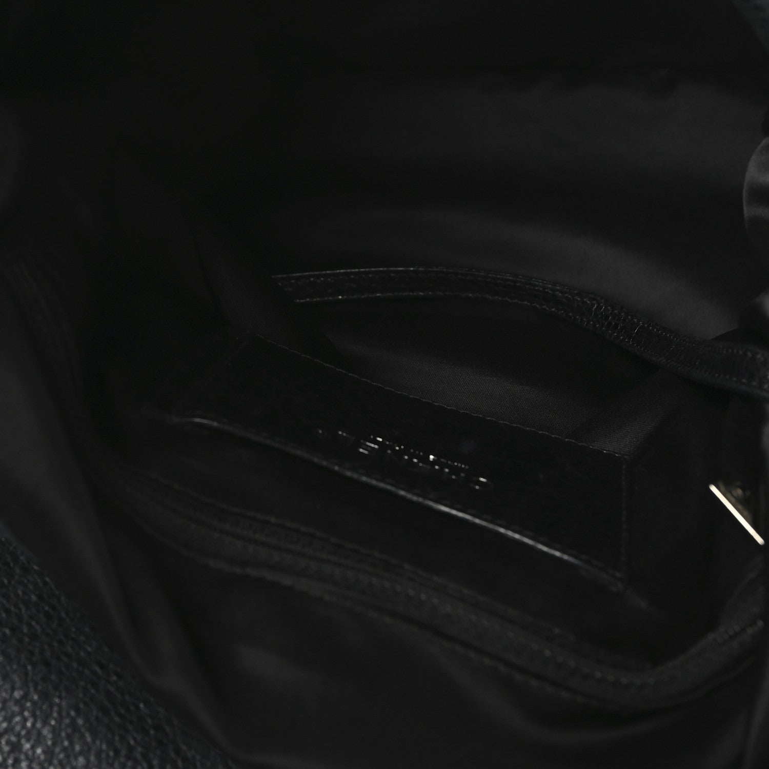 Chanel Glazed Calfskin Stitched XL On The Road Flap Black 5 of 12