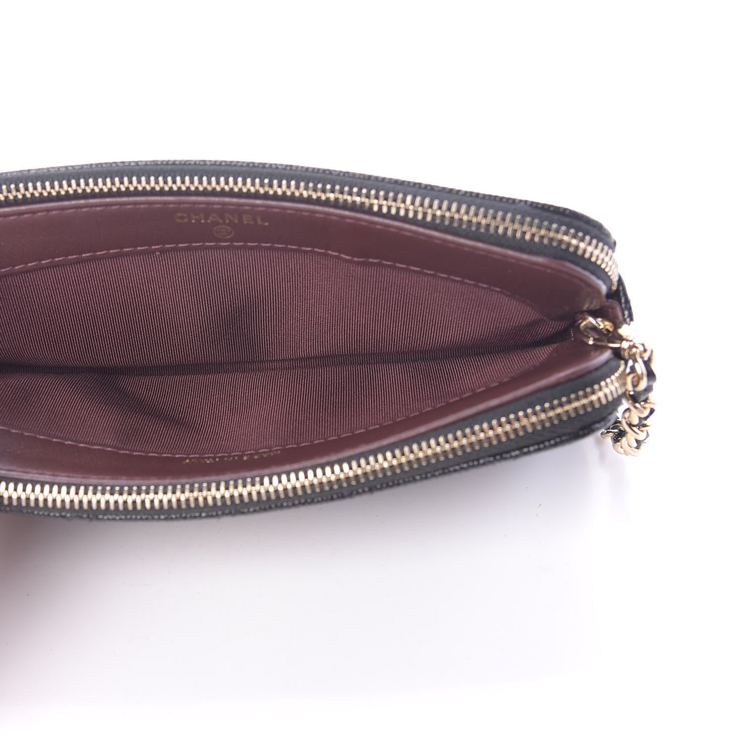 Chanel Caviar Quilted Small Clutch With Chain Black 6 of 13