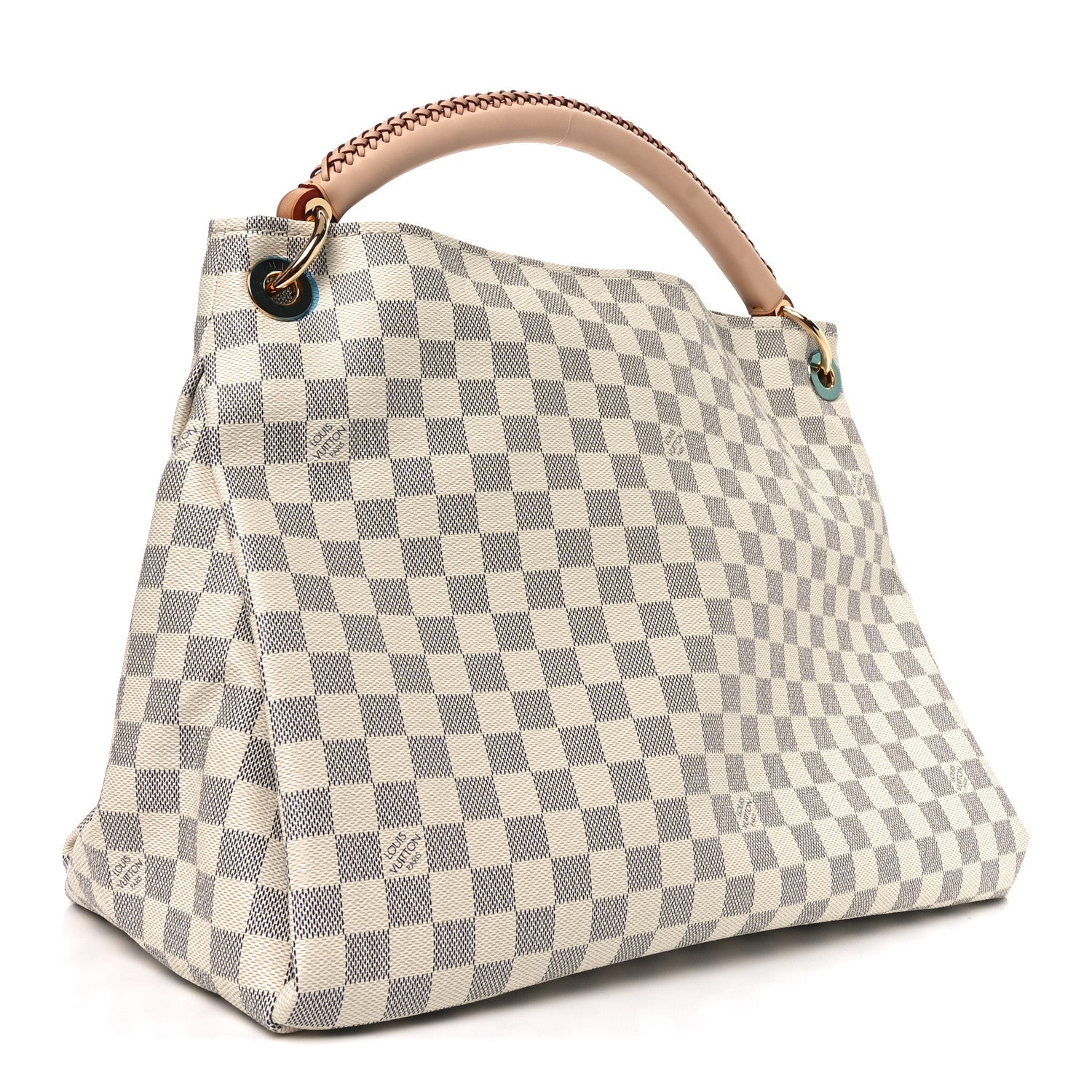 Louis Vuitton Damier Azur Artsy MM 3 of 9