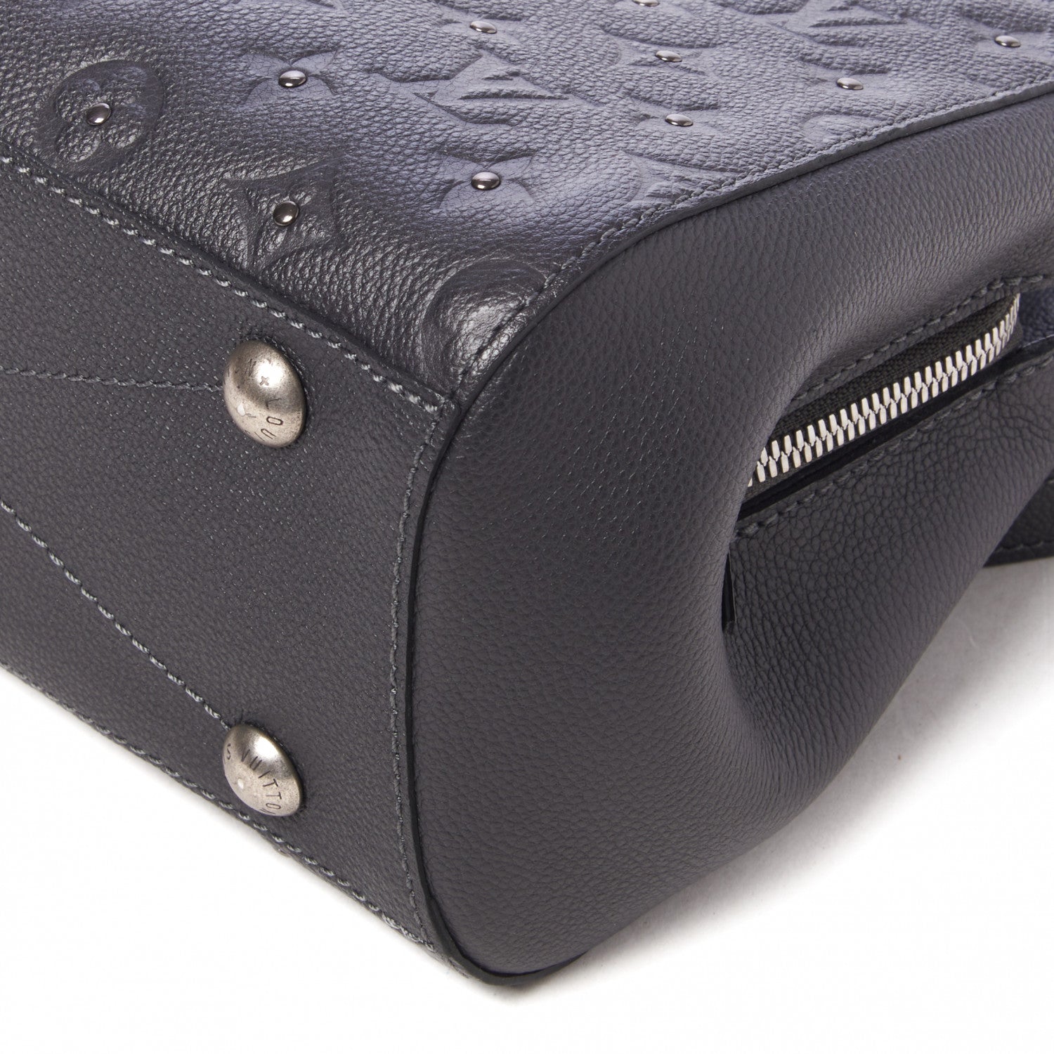 Louis Vuitton Empreinte Studded Montaigne BB Platine 4 of 7