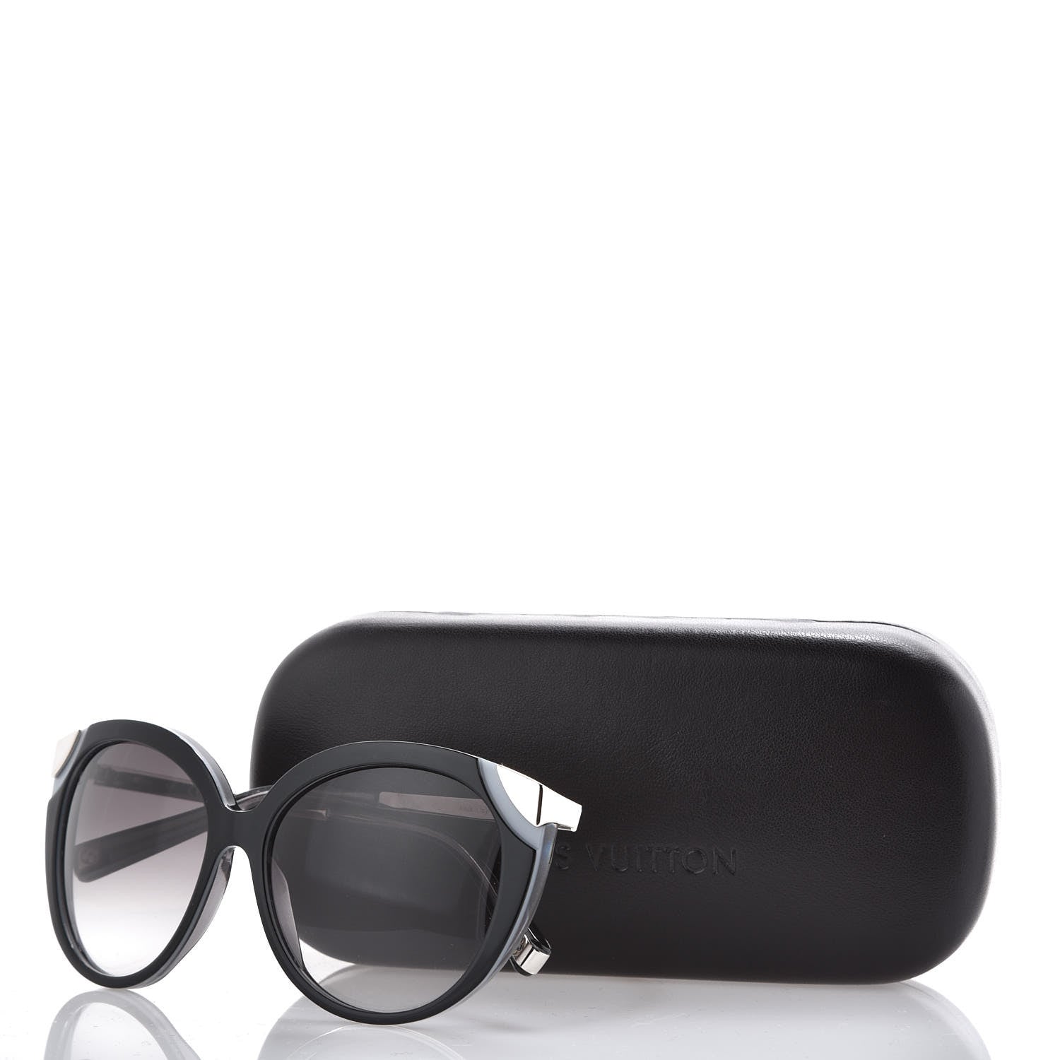Louis Vuitton Amber Cat Eye Sunglasses Z0778W Black 7 of 7