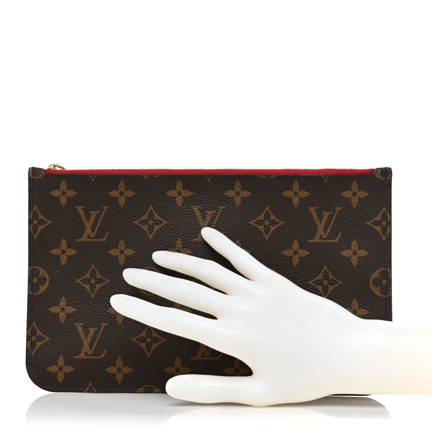 Monogram Neverfull MM GM Pochette Cherry